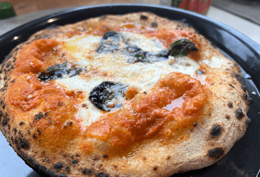 Sourdough napoletana pizza